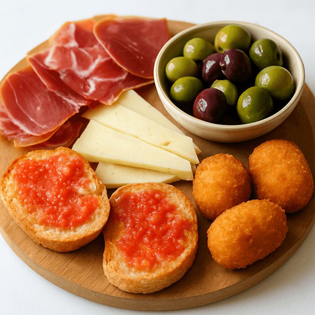 Tabla de tapas caseras